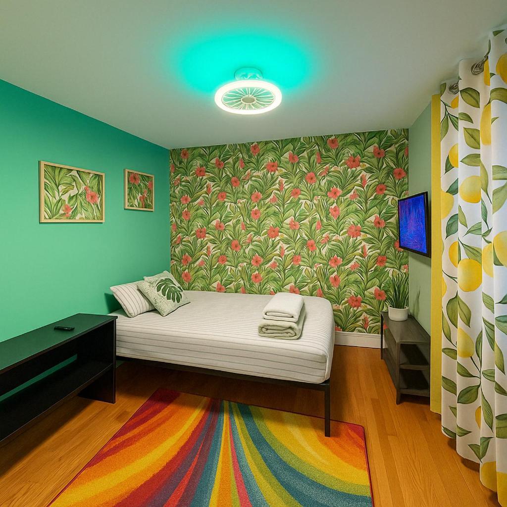 Tropical Comfort Room In Harlem Cozy Stay With Snacks & Style New York Dış mekan fotoğraf